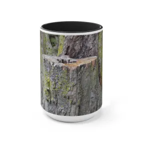 Tree Stump Accent Mug