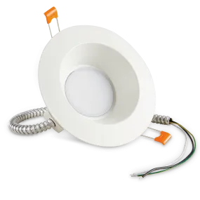 Trimflex 277V 6 in. 4000K, 850lm LED Downlight with Modular Trim – White