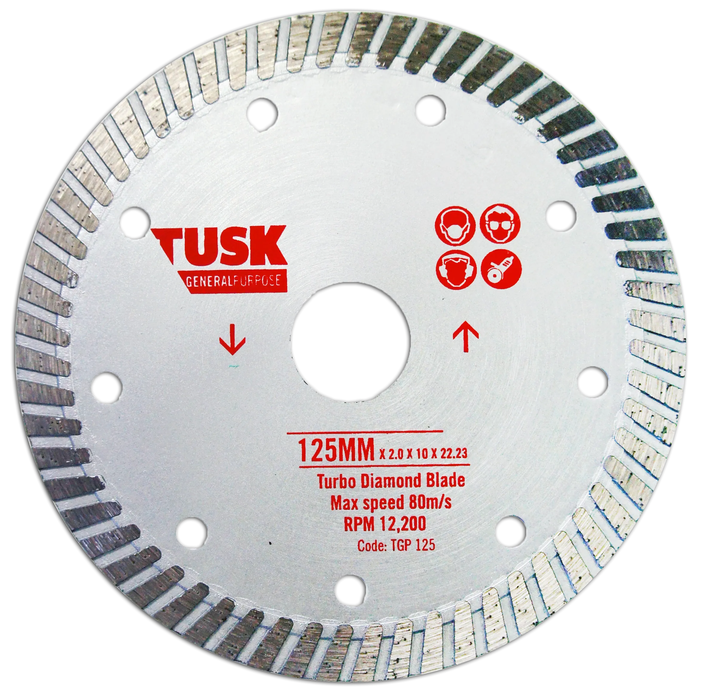 Turbo General Purpose Blades - 105 x 2.0/1.4 x 10 x 22.23(22.23/20,22.23/16)