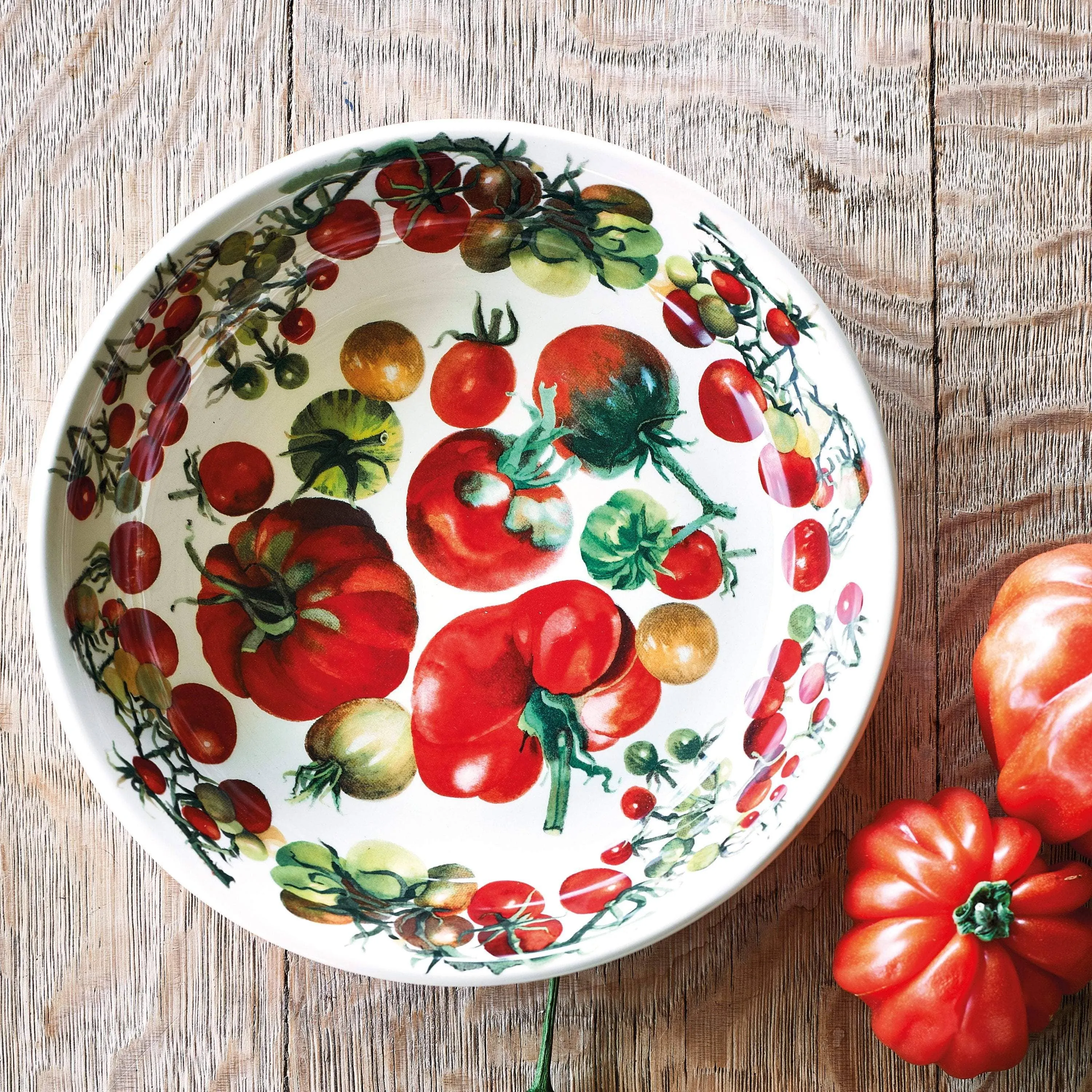 Vegetable Garden Tomatoes Pasta Bowl