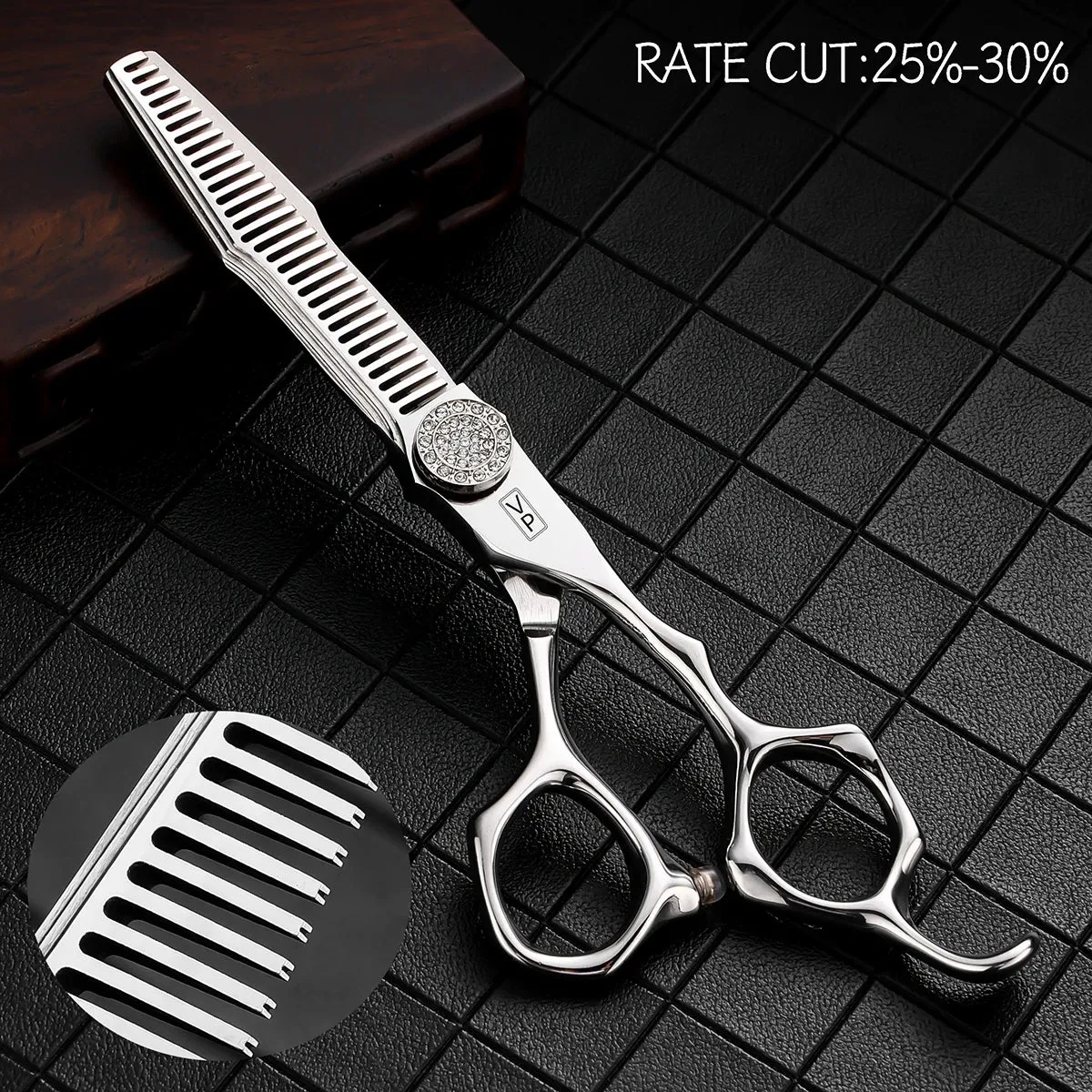 VP Professional Hairdresser Scissors Hair Cutting Tools Barber Shears Hairdressing Thinning Scissors Of 6.0Inch Japan 440C Steel