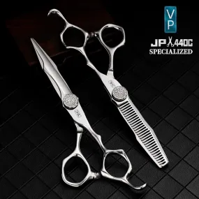 VP Professional Hairdresser Scissors Hair Cutting Tools Barber Shears Hairdressing Thinning Scissors Of 6.0Inch Japan 440C Steel