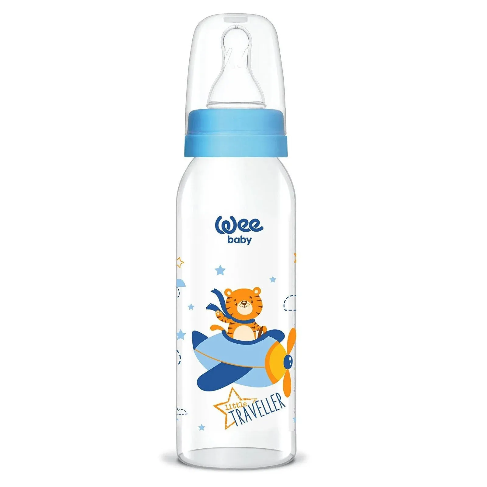 Wee Baby Glass Feeding Bottle 250ml