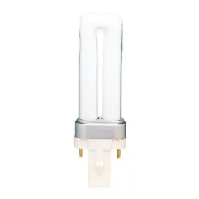 Westinghouse 3704000 5 Watt Compact Fluorescent Single Twin Pin-Based Tube - 2700 Kelvin - Warm White - 250 Lumens - G23-G23 Base - Box