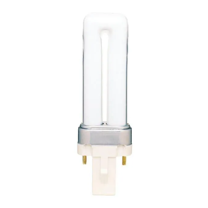 Westinghouse 3704000 5 Watt Compact Fluorescent Single Twin Pin-Based Tube - 2700 Kelvin - Warm White - 250 Lumens - G23-G23 Base - Box