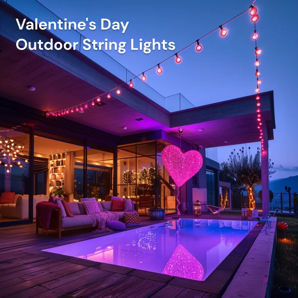 Wi-Fi Outdoor String Lights