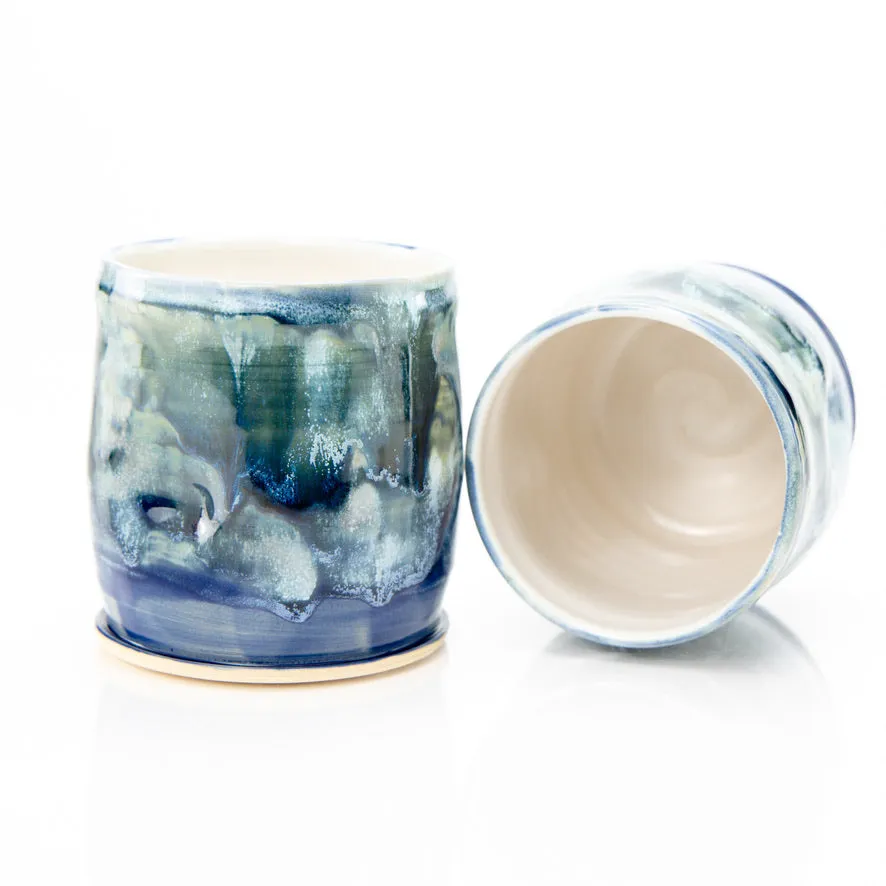 Wine Cup Set 12 oz - Blue Ocean