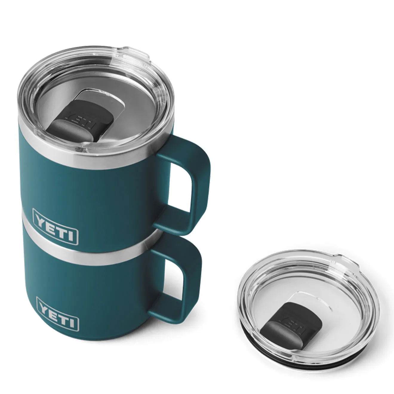 YETI Rambler 14oz Stackable Mug MS Agave Teal